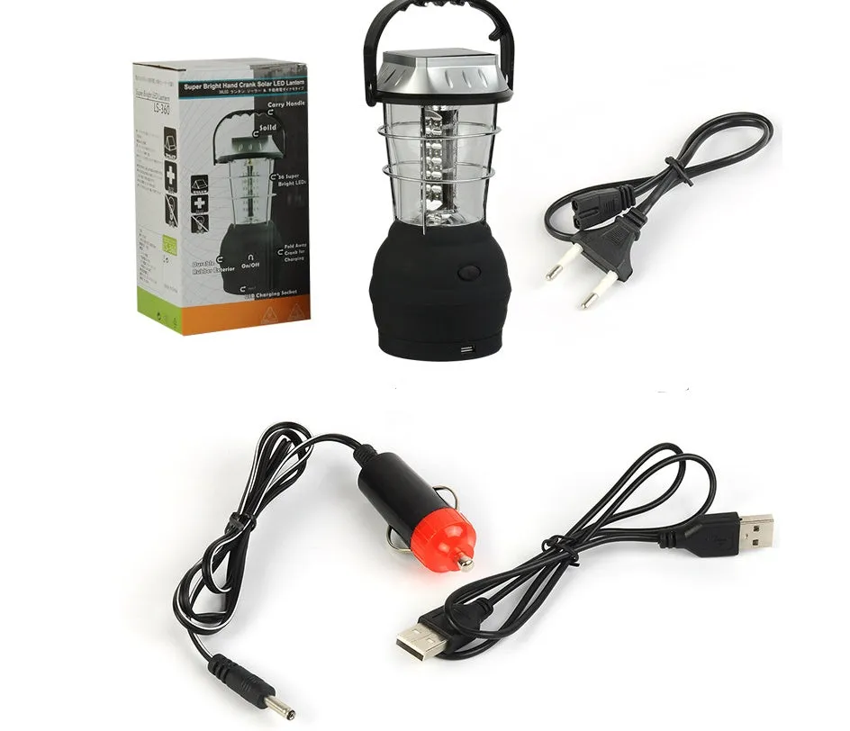 36LED Solar Camping Lantern