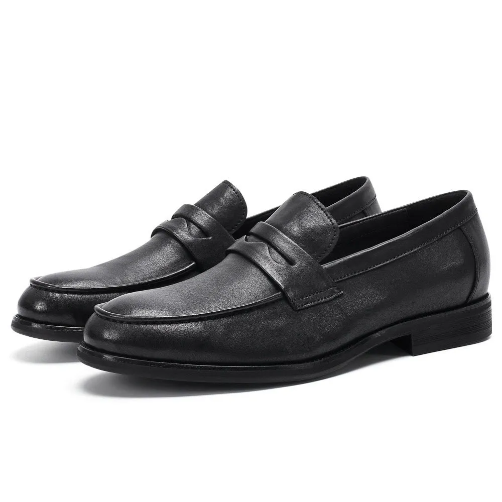 6 CM/2.36 Inches CMR CHAMARIPA Men's Shell Cordovan Height Increasing Loafers