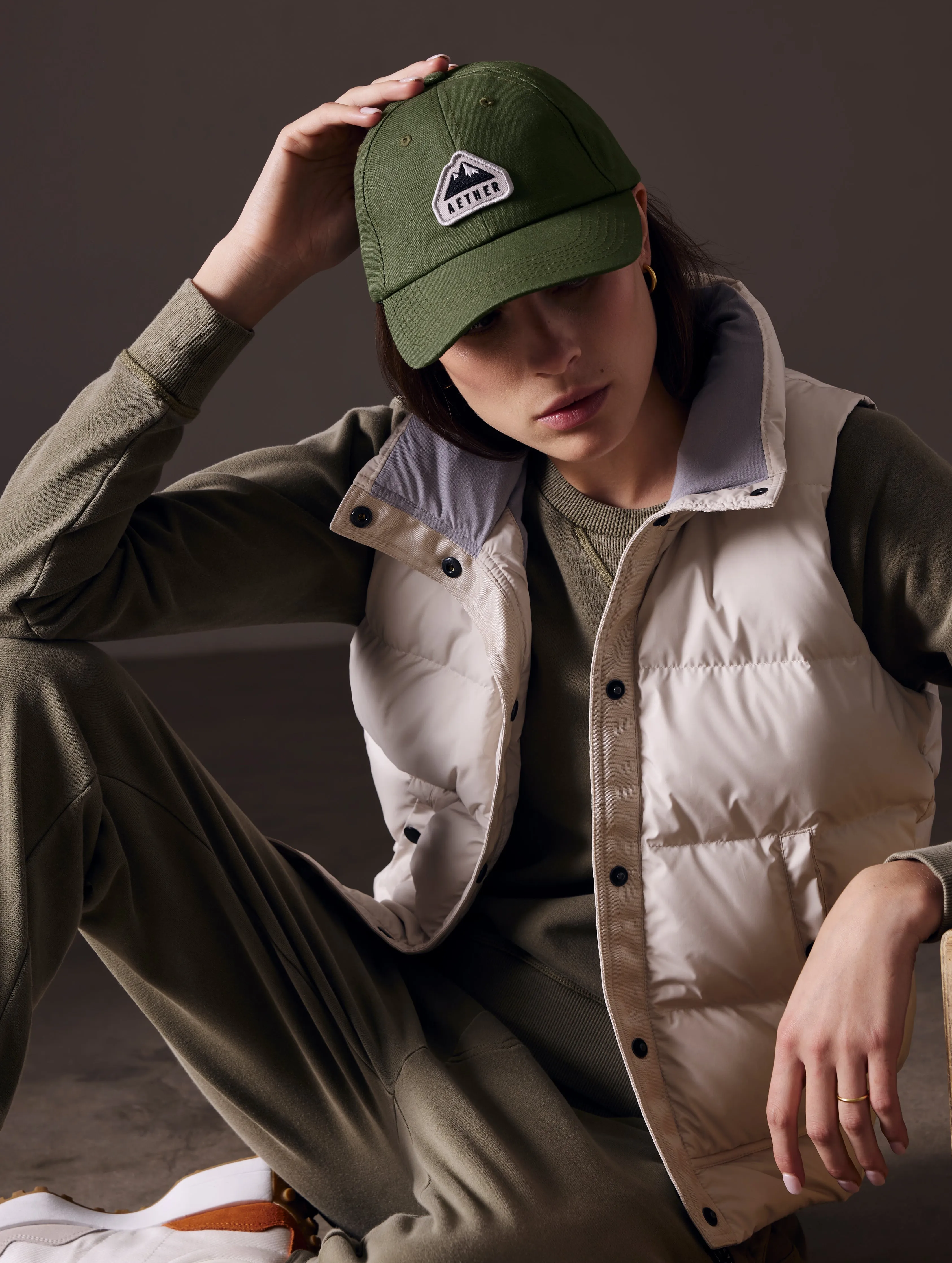 AETHER Mountain Hat - Army Green