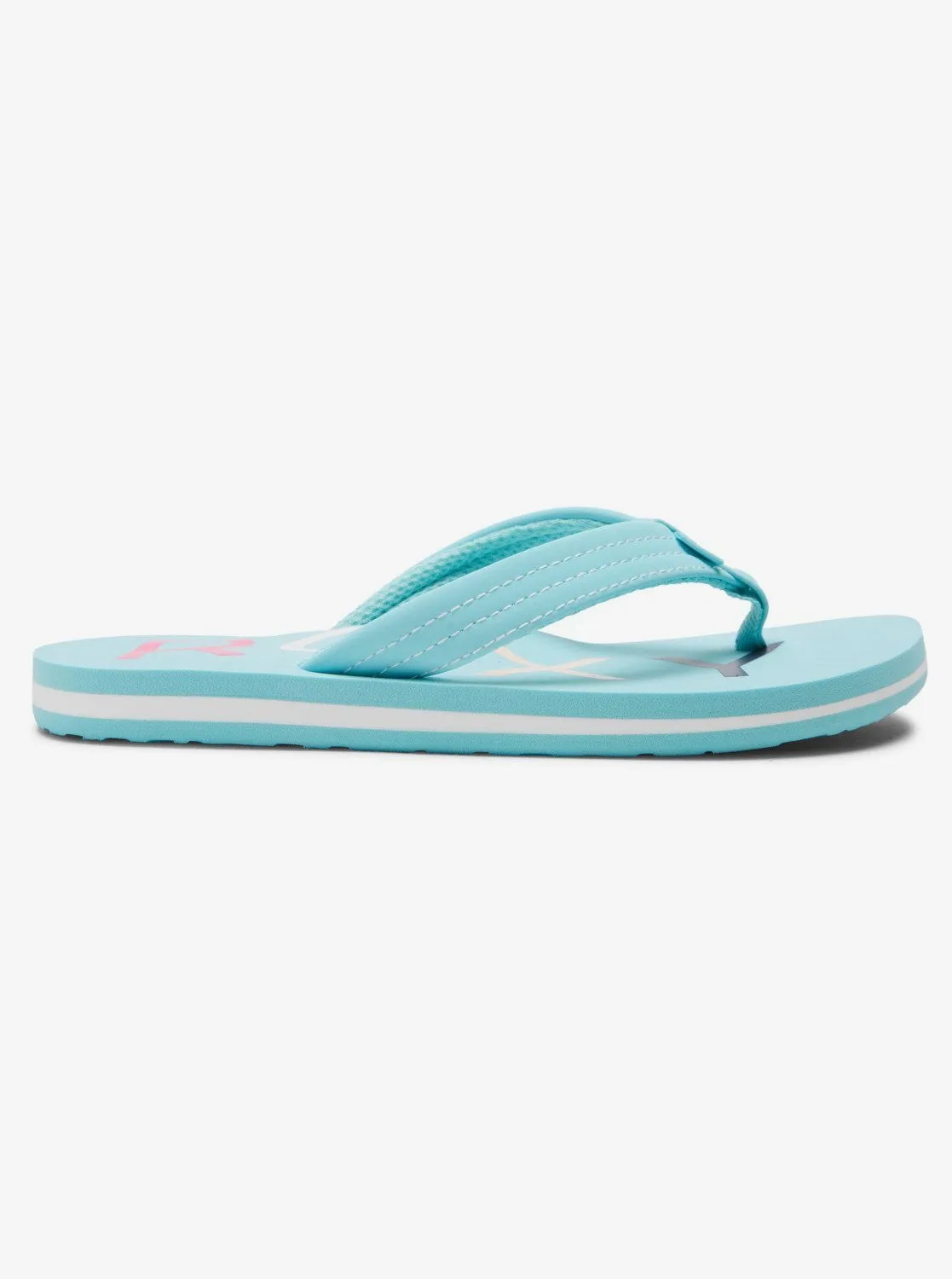 Girls 4-16 Vista Flip-Flops - Light Blue