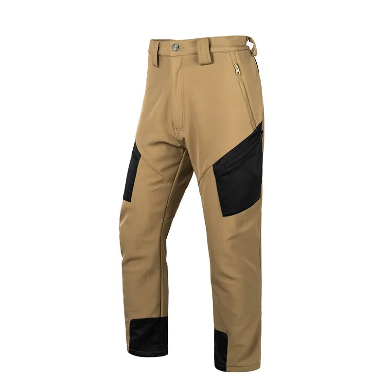 Grampus Softshell Waterproof Tactical Pants for Winter Black