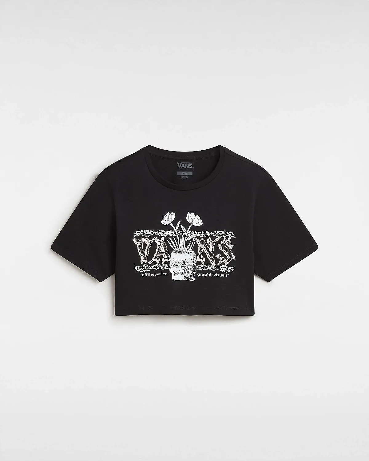 Growing Ideas Crop II T-Shirt in Black