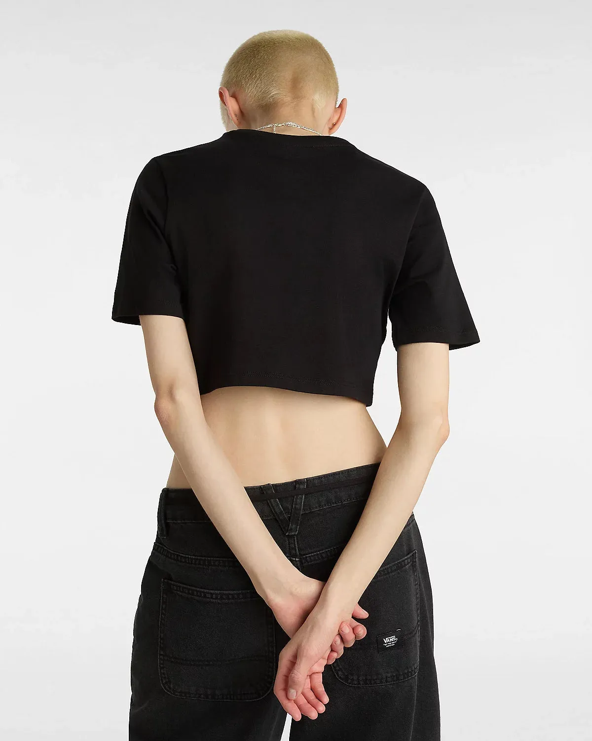 Growing Ideas Crop II T-Shirt in Black