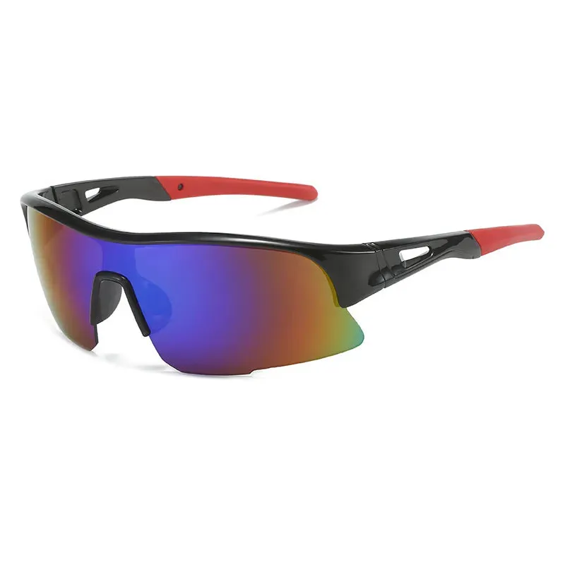JSJM Riding Sunglasses Motorcycle Mountain Bike Goggles Outdoor Cycling Climbing Running Windproof Dustproof Sun Glasses UV400