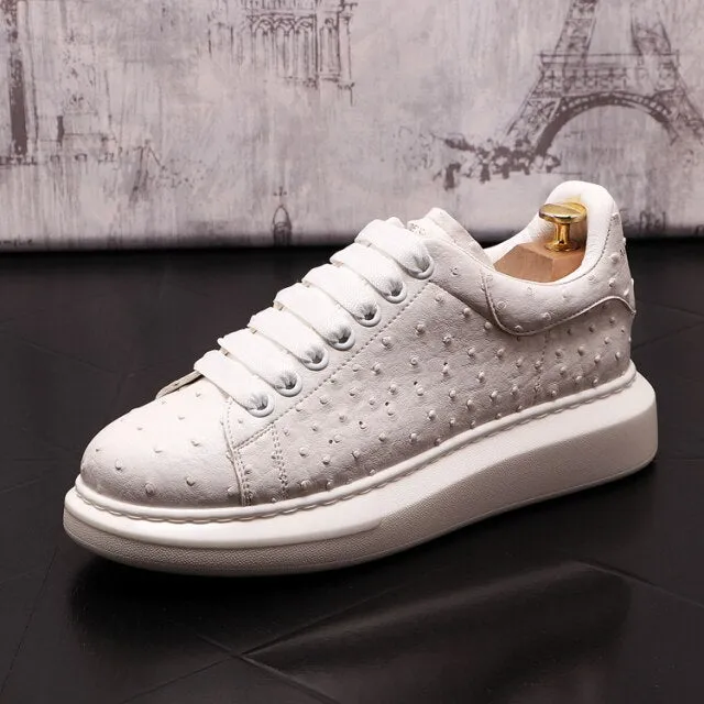 Leather Luxury Designer Sneakers