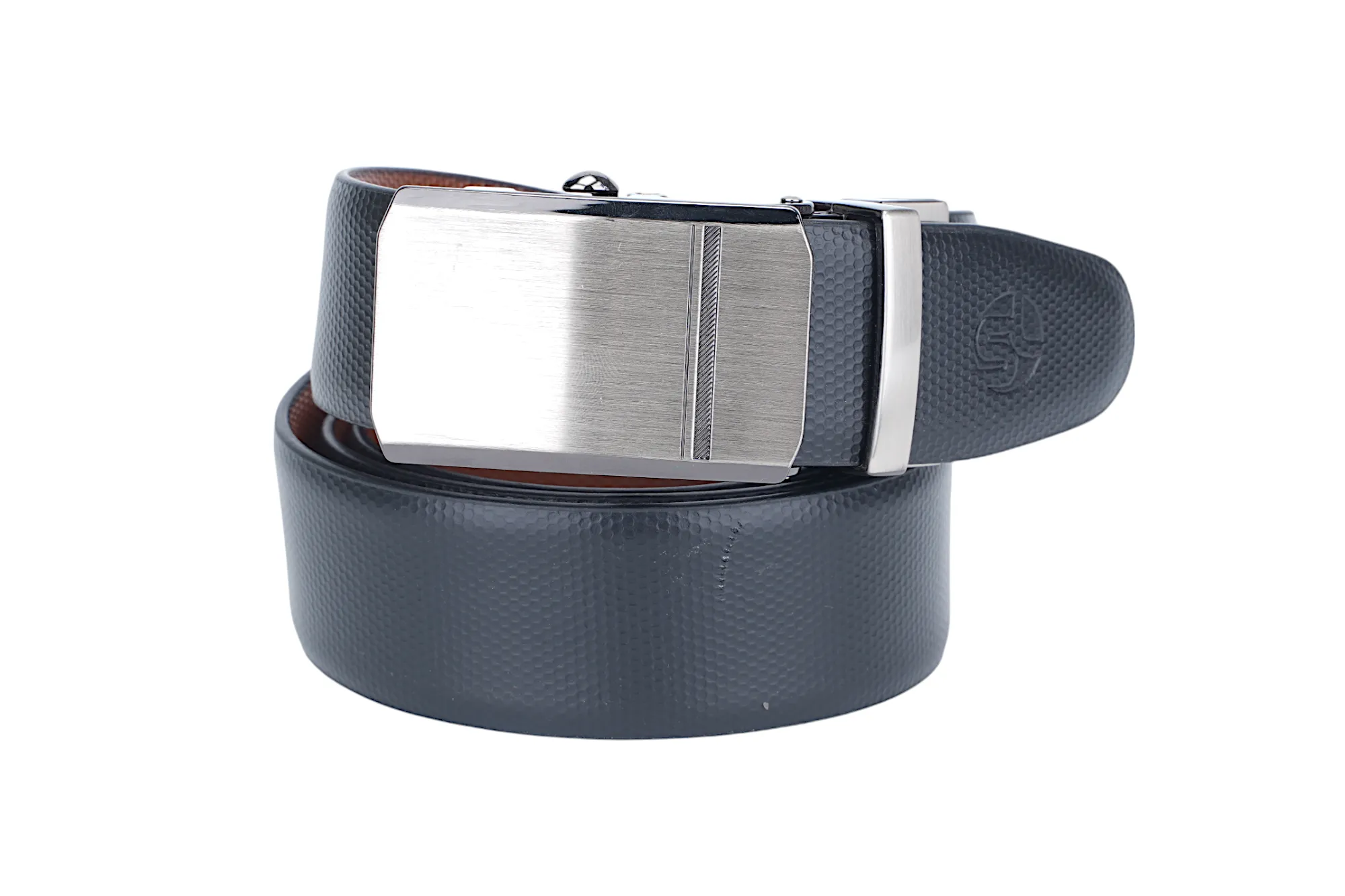 Mens Premium Reversible Autolock leather Belt 911615