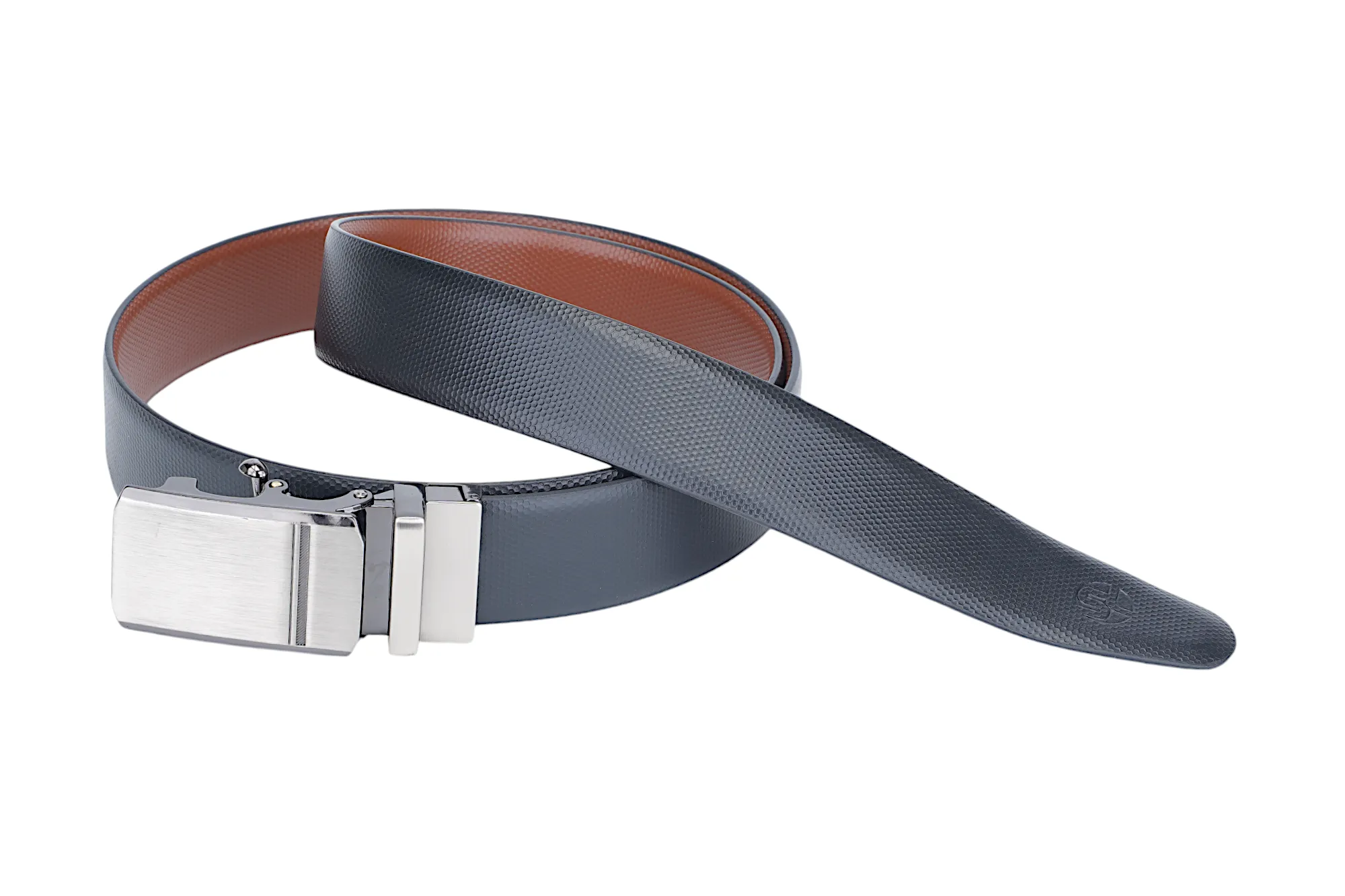 Mens Premium Reversible Autolock leather Belt 911615