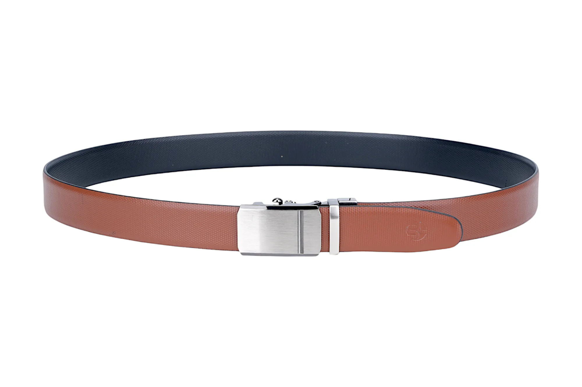Mens Premium Reversible Autolock leather Belt 911615