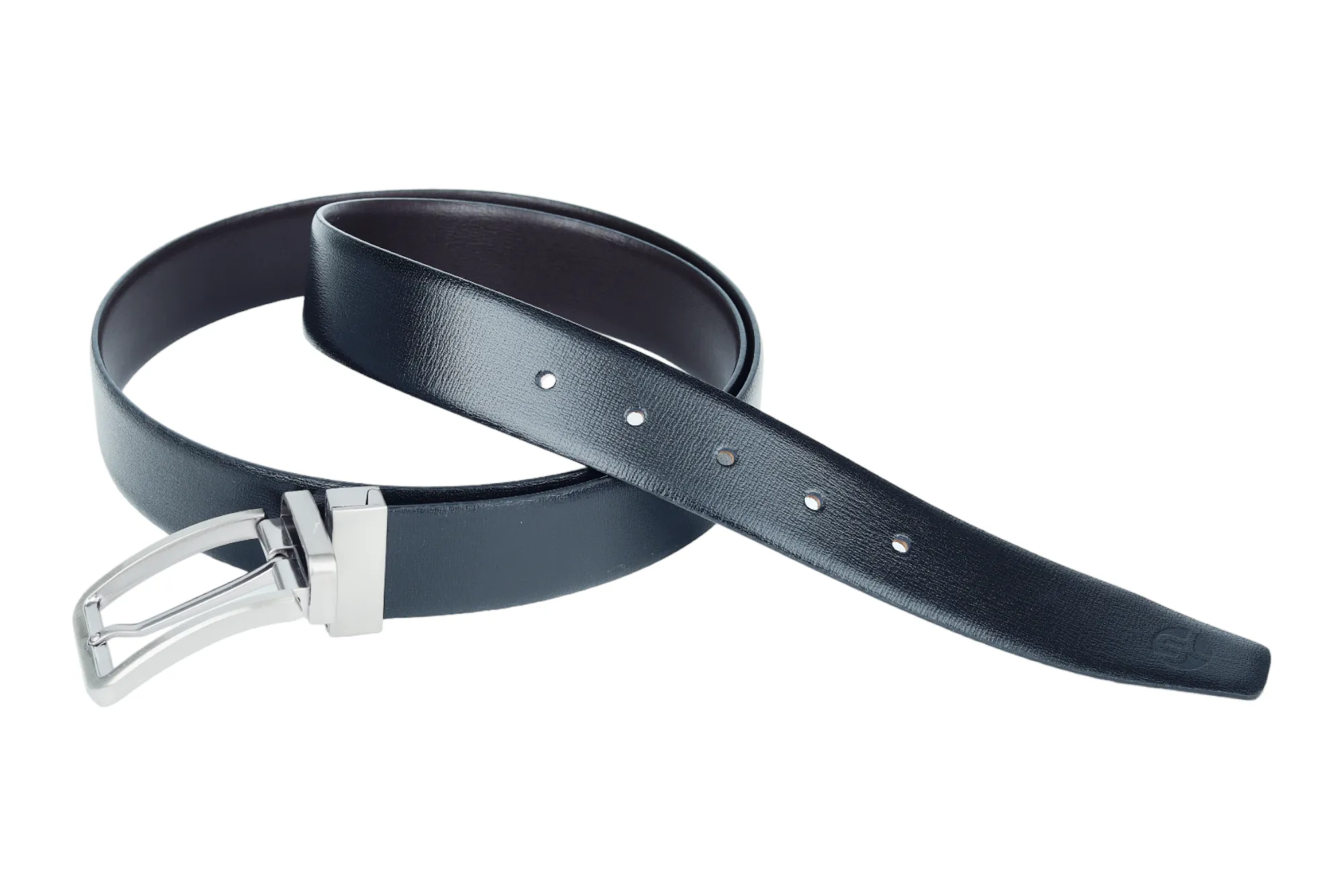 Mens Premium Reversible leather Formal Belt 57406