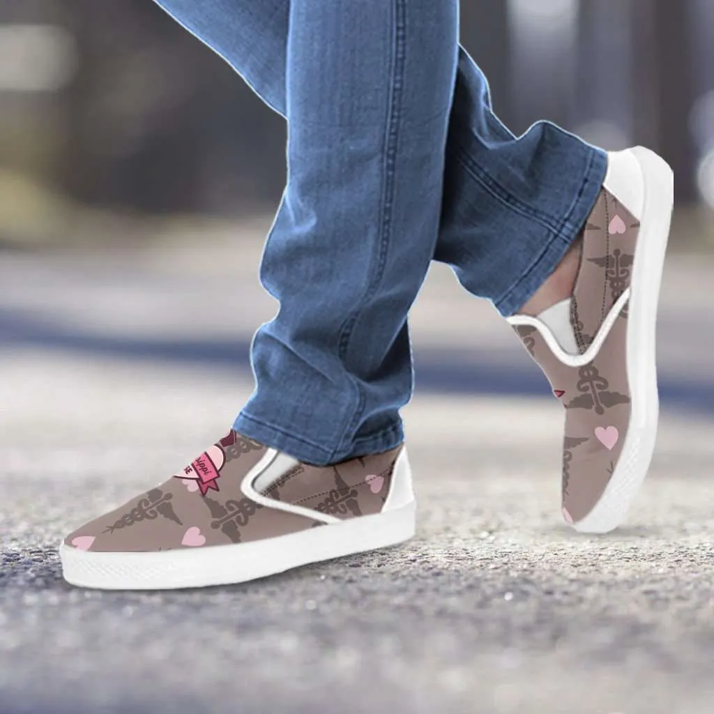 Mississippi Nurse Slip-on Shoes Brown