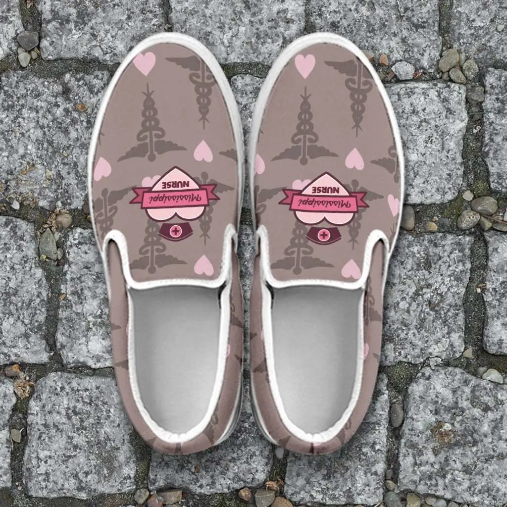 Mississippi Nurse Slip-on Shoes Brown