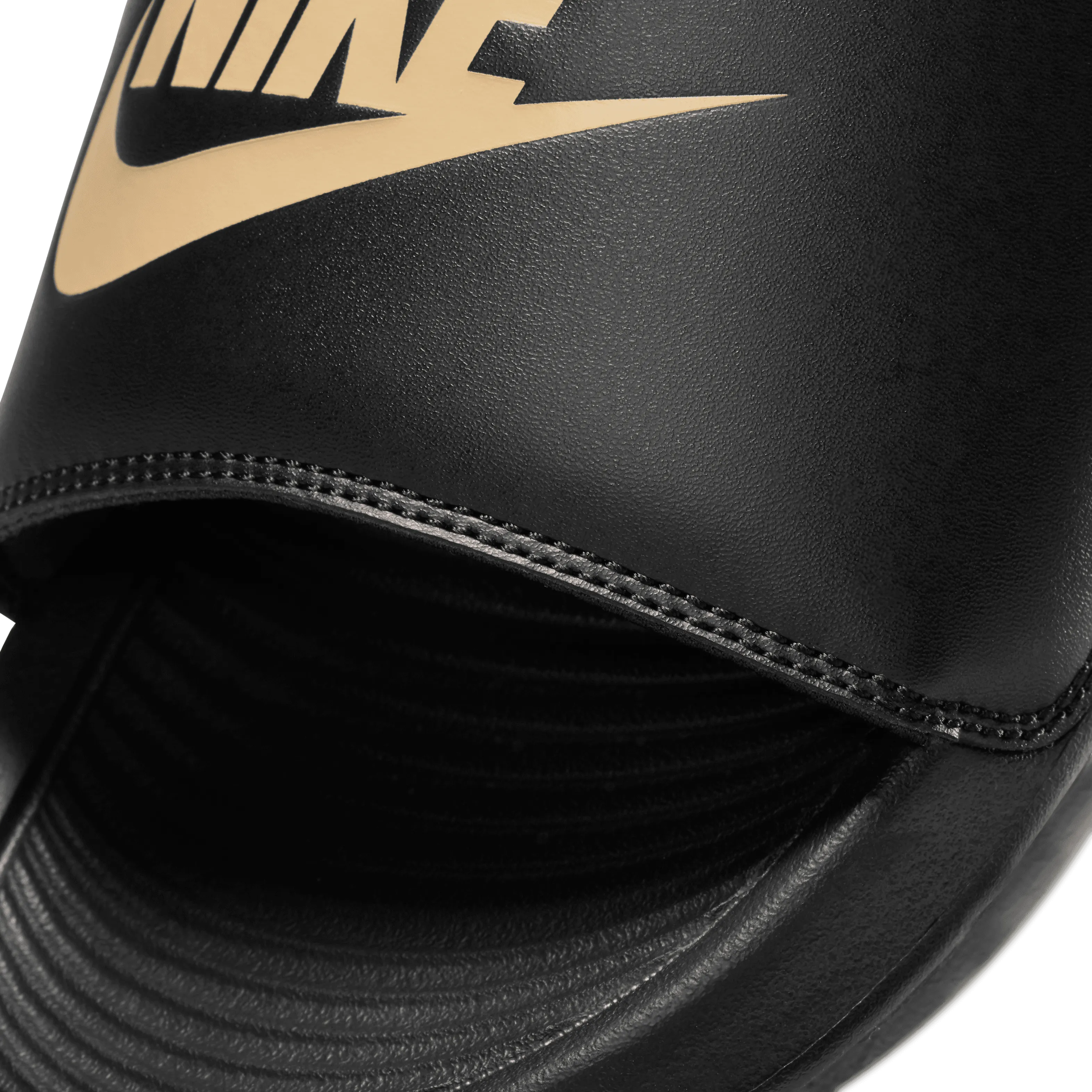 Nike Victori One Slides-Black/Gold