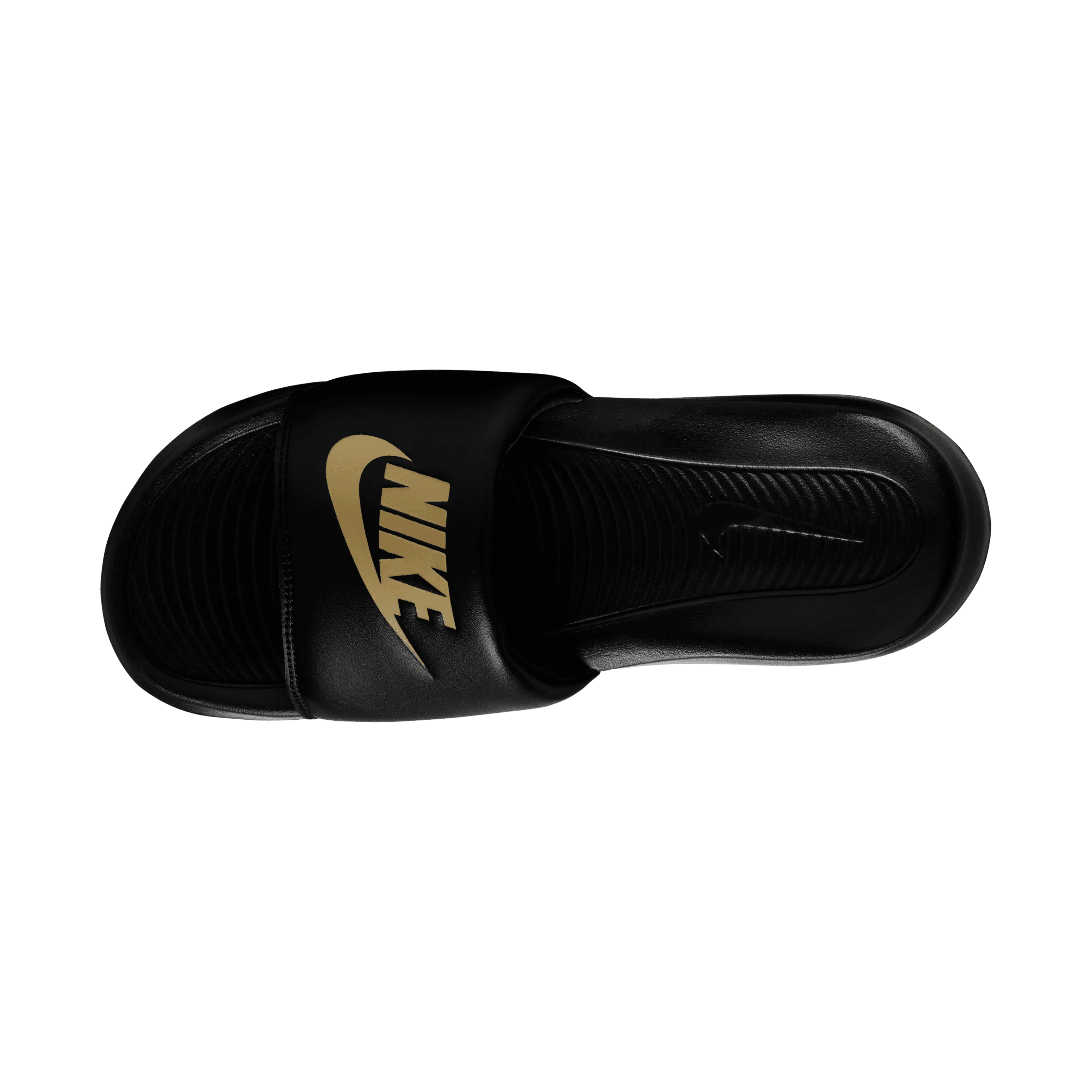 Nike Victori One Slides-Black/Gold