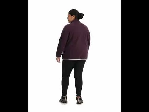 Outdoor Research Polartec 200 Women's Plus Size Fleece Jacket Amethyst 1X-3X