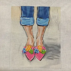 Pom Pom Shoes Canvas