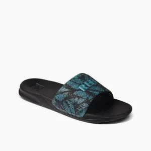 Reef One Slide Sandal-Aquifer Palm