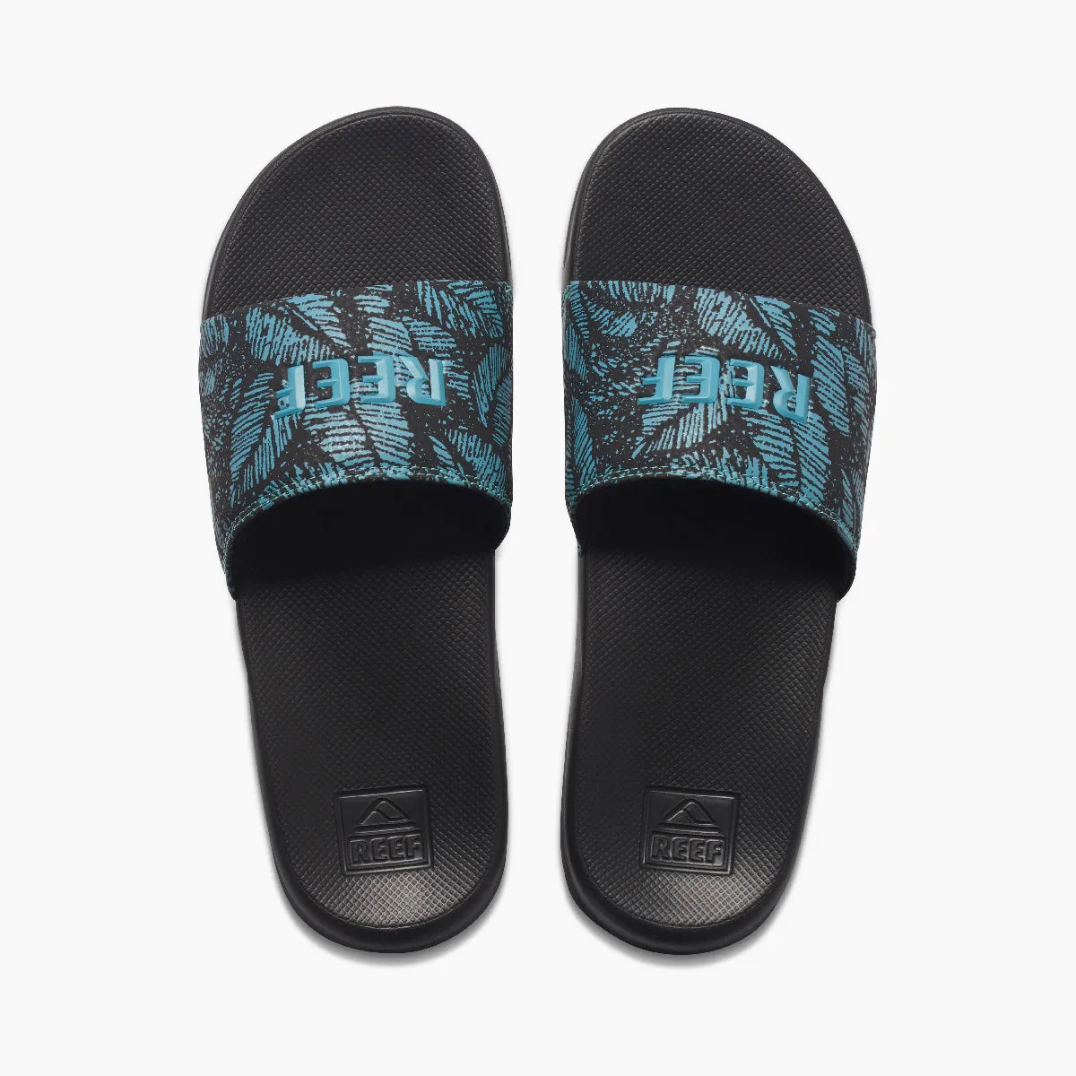 Reef One Slide Sandal-Aquifer Palm