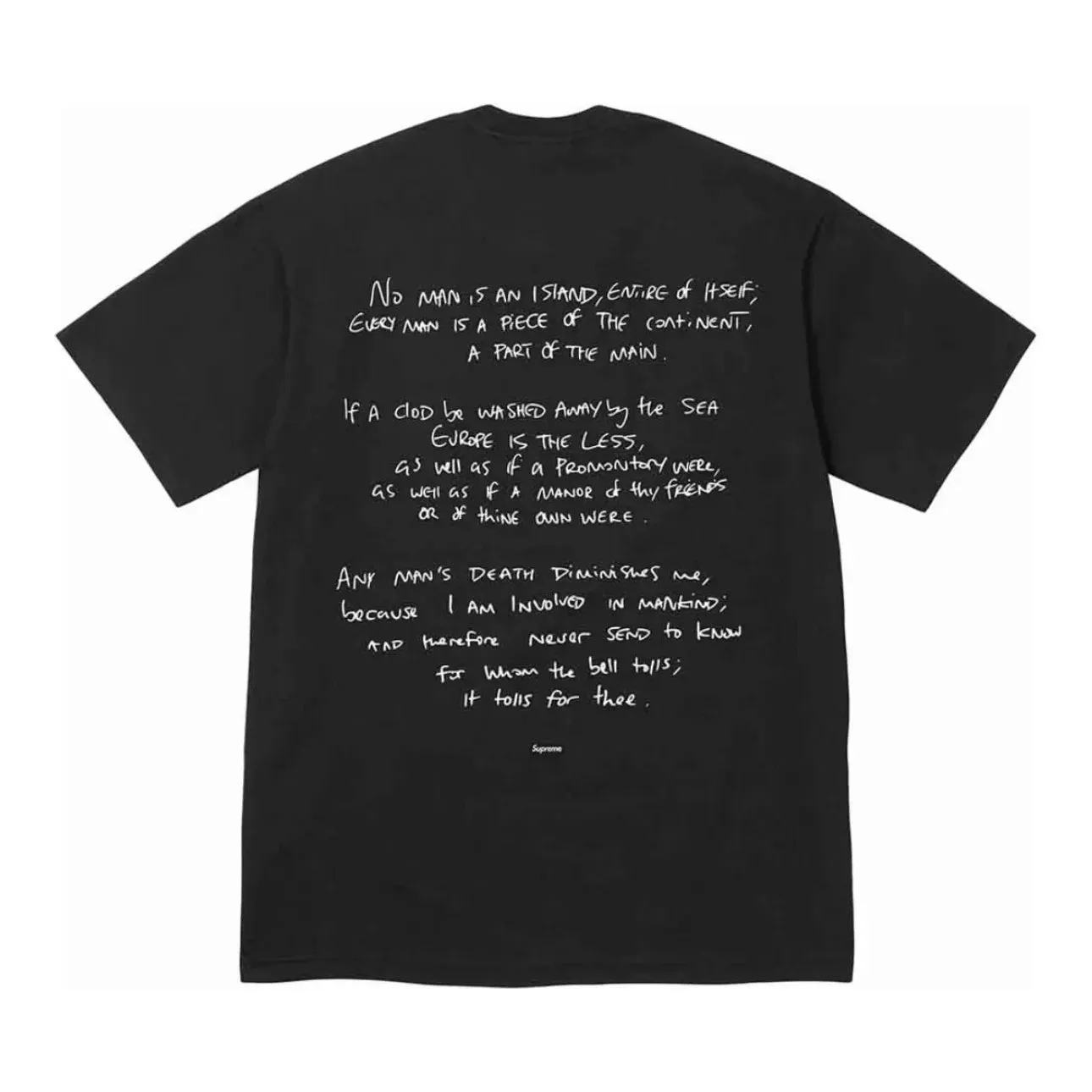Supreme Corteiz Rules The World Tee Black
