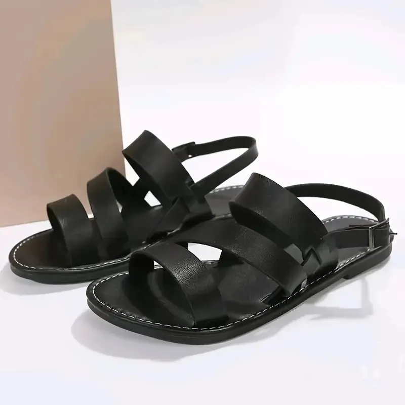 TALBINGO™ ROMAN FLAT SANDALS