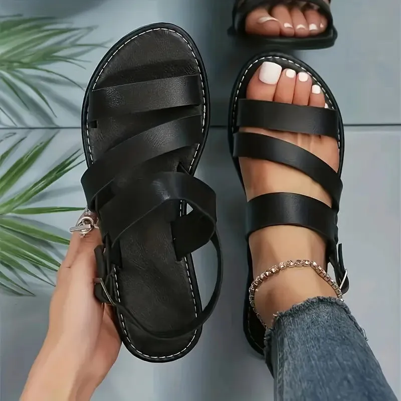 TALBINGO™ ROMAN FLAT SANDALS
