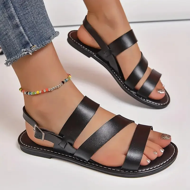 TALBINGO™ ROMAN FLAT SANDALS