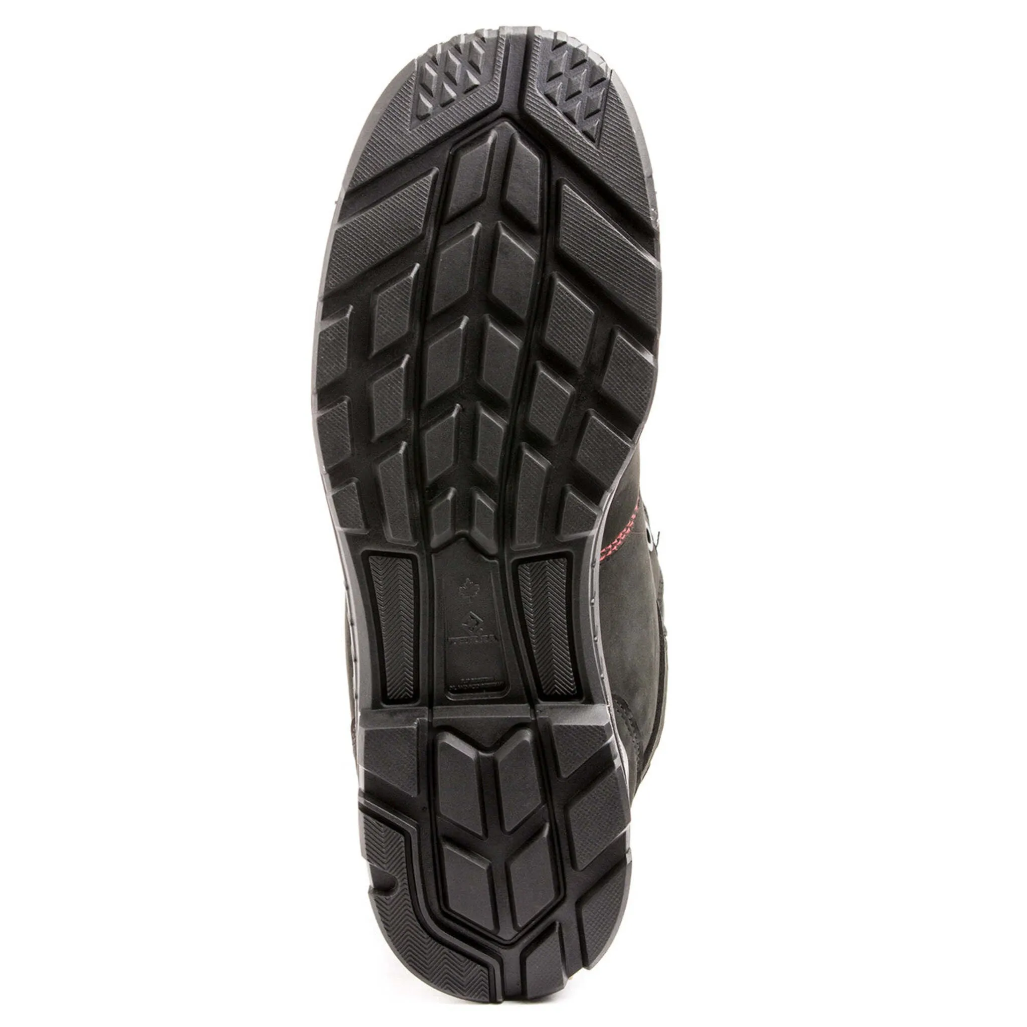 Terra Men's Safety Work Boots Barricade 6" Leather Waterproof with Metguard Composite Toe and Plate | Sizes 7-14