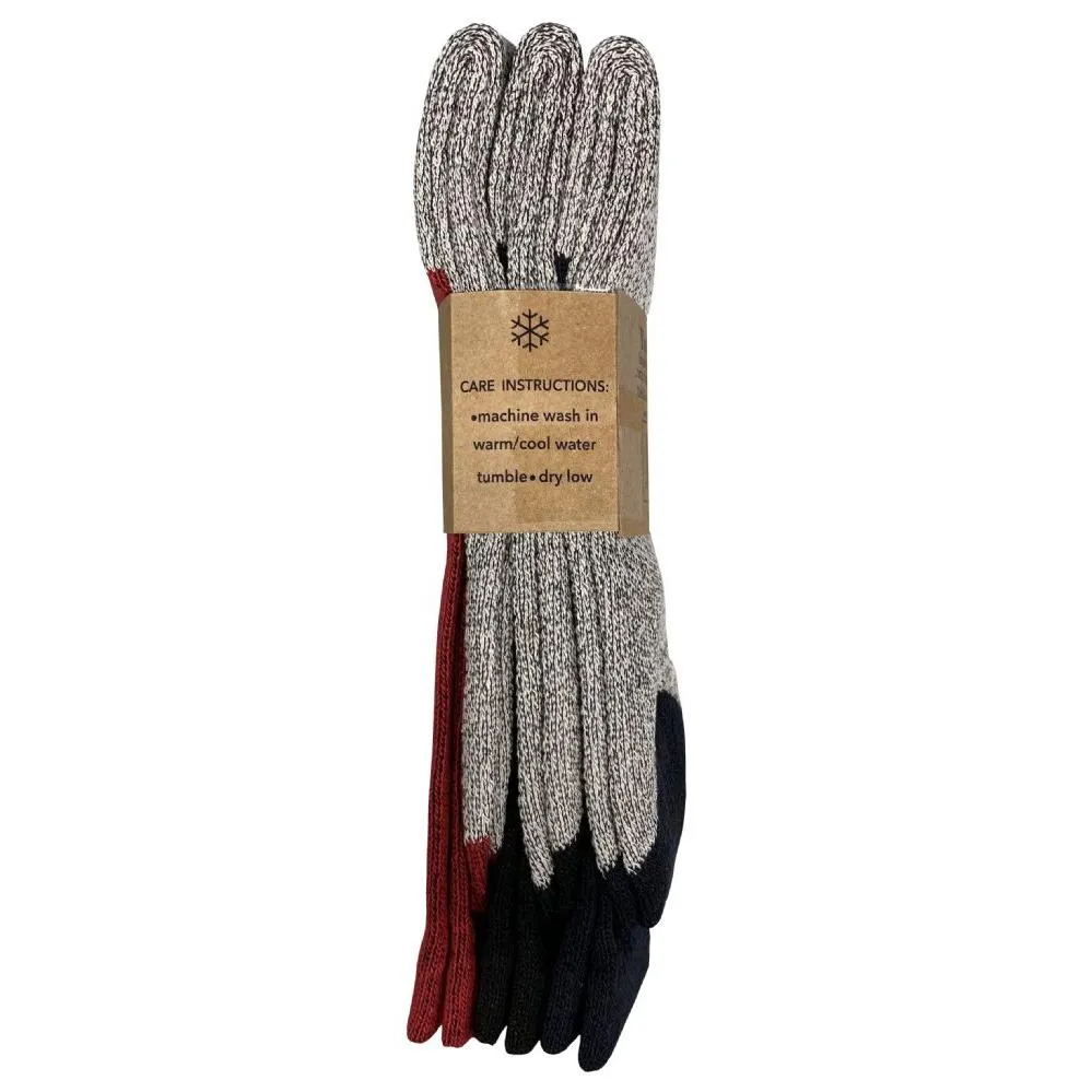 Unisex Insulated Thermal Cotton Cold Weather Crew Socks