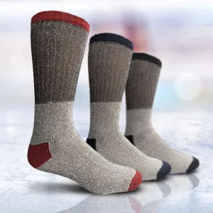 Unisex Insulated Thermal Cotton Cold Weather Crew Socks