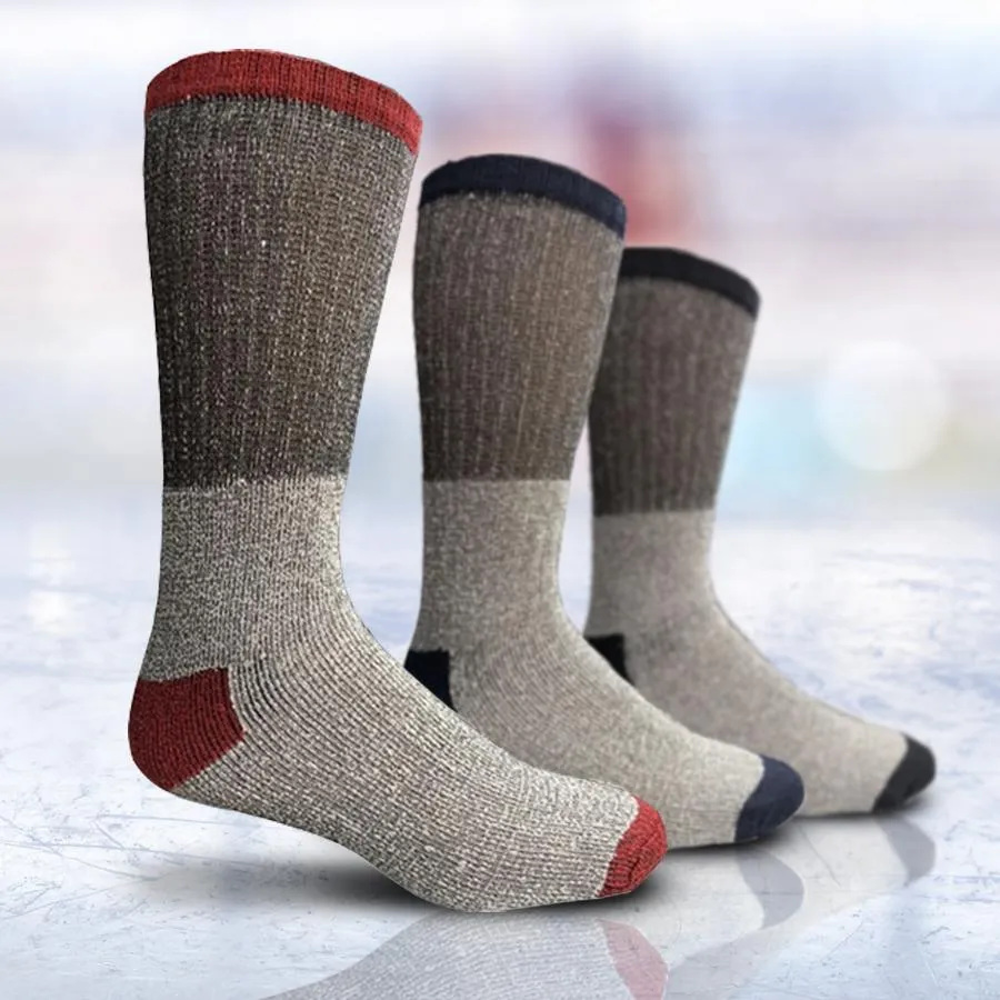 Unisex Insulated Thermal Cotton Cold Weather Crew Socks