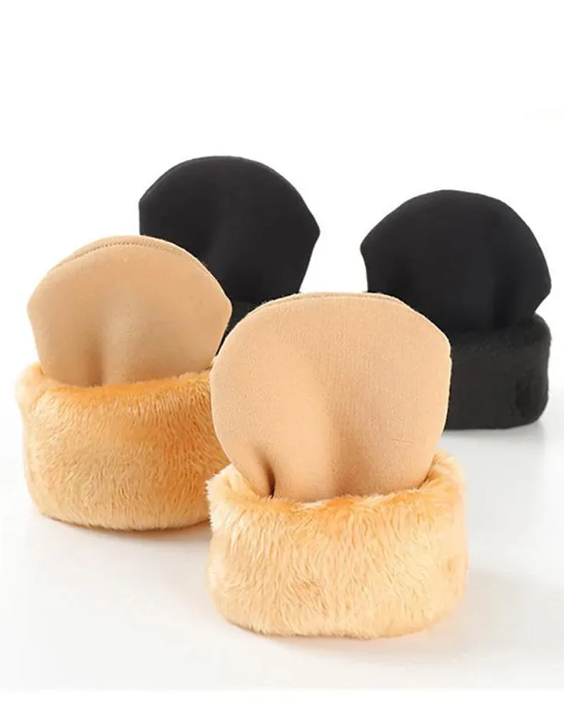 Winter soft plush floor socks