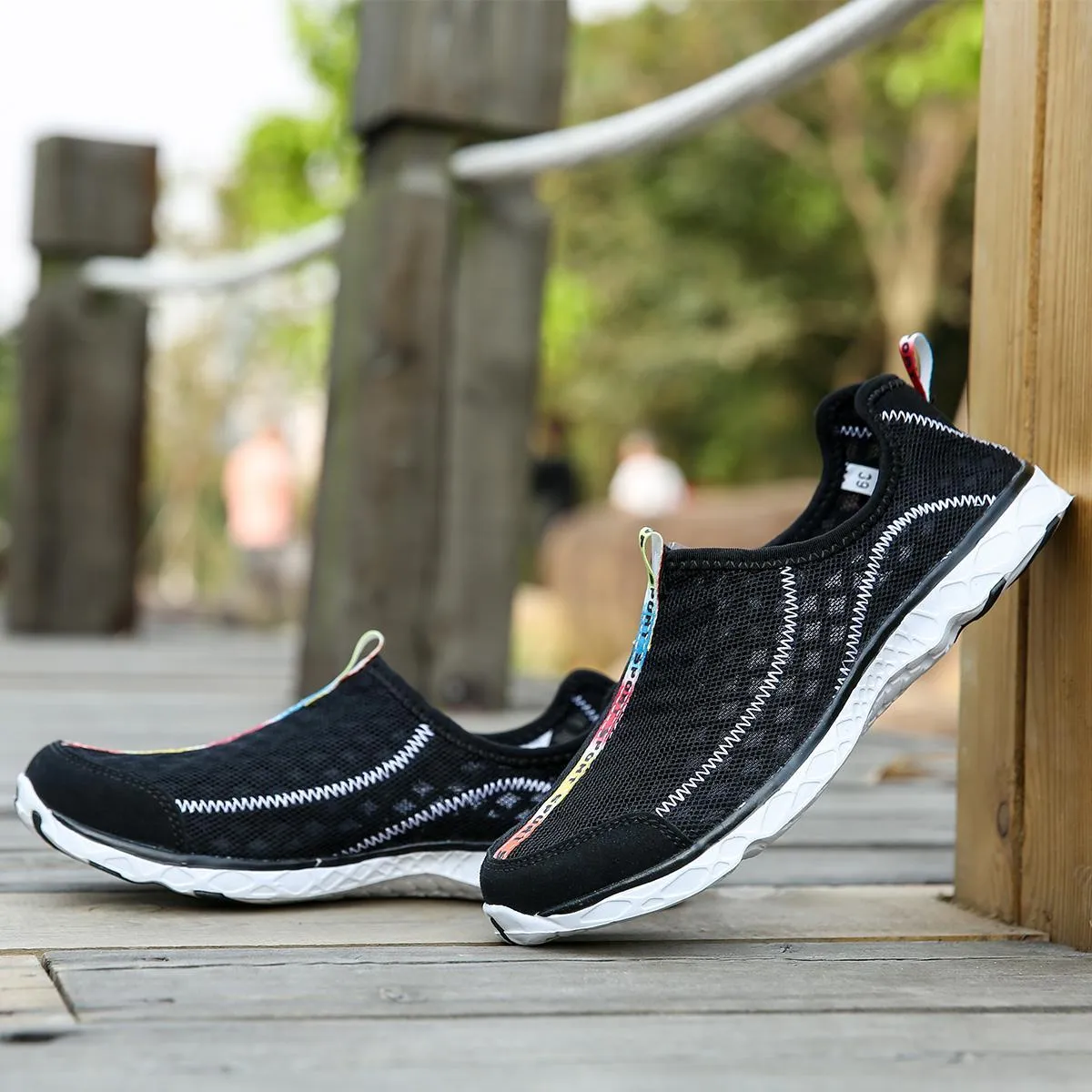 Women's Slip-on Wetsuit Trainers Lightweight Mesh Water Shoes