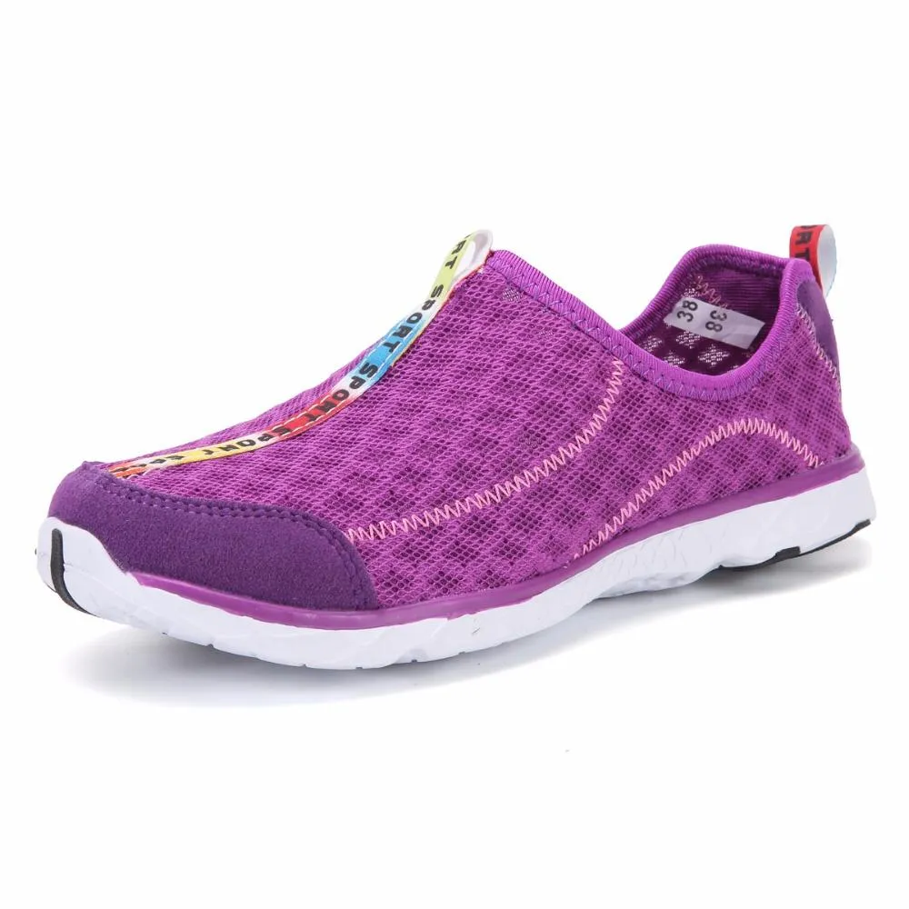 Women's Slip-on Wetsuit Trainers Lightweight Mesh Water Shoes