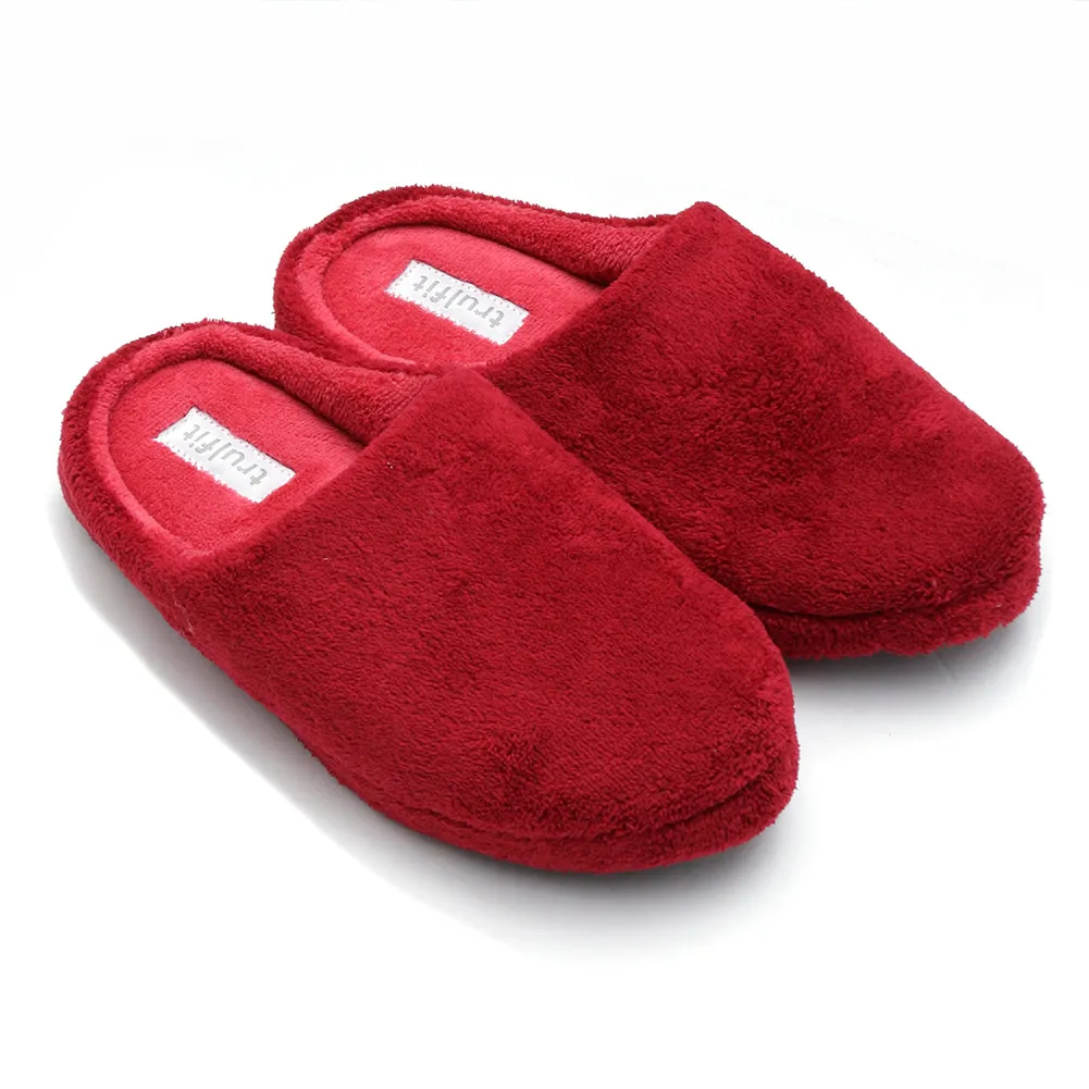 Womens Slippers Slip On Cozy Indoor Bedroom Comfortable Plush Clog Shoes